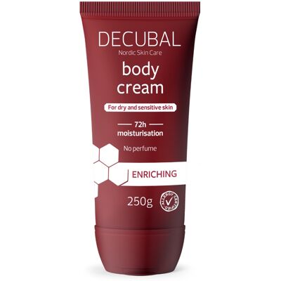 Decubal Body Cream - Nærende, hurtigt indabsorberende kropscreme - Meget tør hud Decubal Body Cream - Nærende, hurtigt indabsorberende kropscreme - Meget tør hud