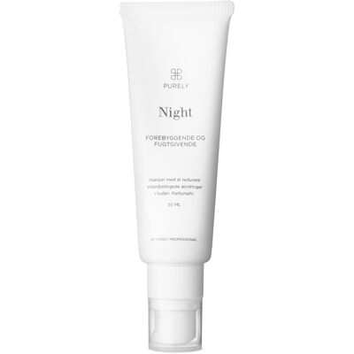 Purely Professional Night Creme 50 ml - Natcreme - Hudpleje Purely Professional Night Creme 50 ml - Natcreme - Hudpleje