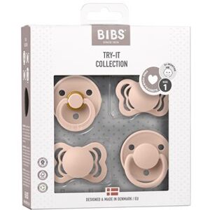 BIBS Try-it collection Size 1 Blush 4 stk