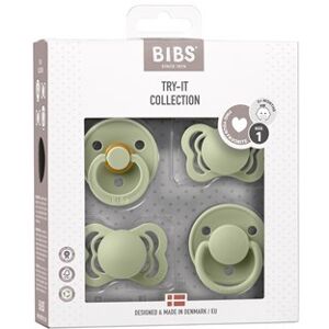 BIBS Try-it collection Size 1 Sage 4 stk