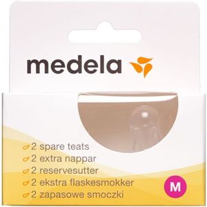 Suttehoveder - Medela Flaskesut Str. M Medicinsk udstyr 2 stk