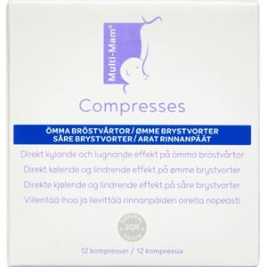 Multi-mam kompresser 12 stk - Amning