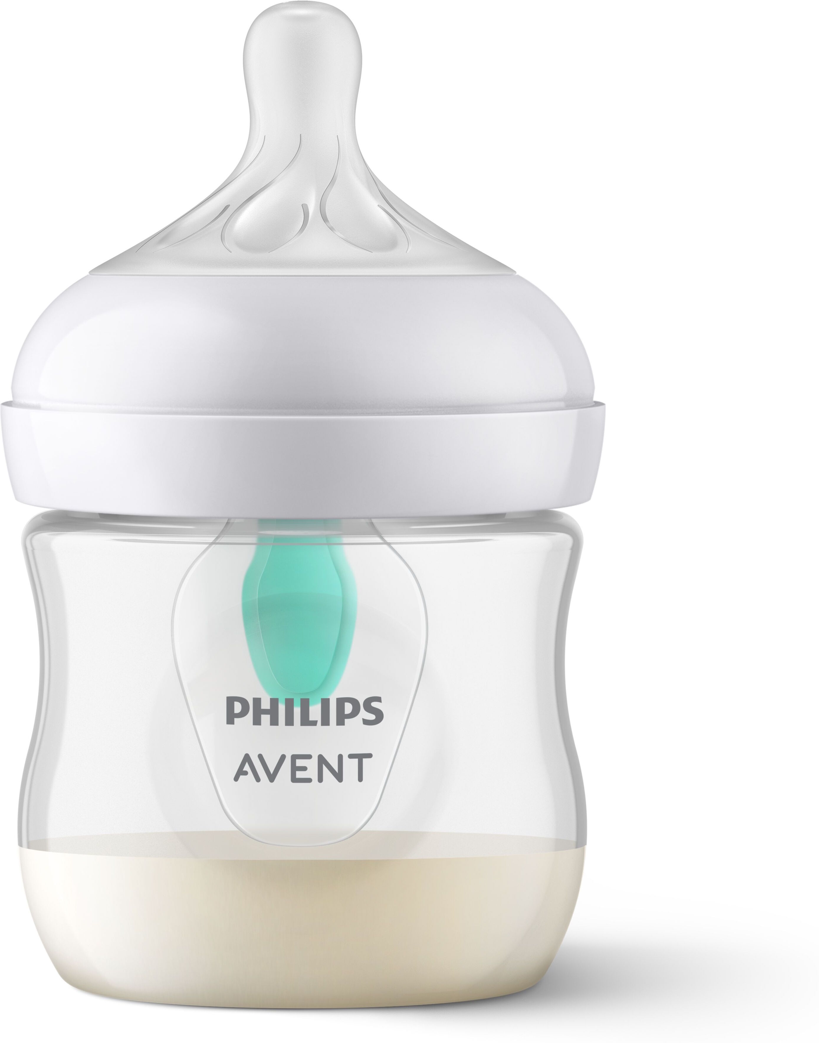 Philips Avent SCY670/01 Natural Response sutteflaske med AirFree udluftningsventil 125ml Flow 2 sut +0 måneder