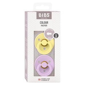 Bibs sut -BIBS Colour 2 PACK Latex Size 2 Sunshine/Violet Sky 2 stk