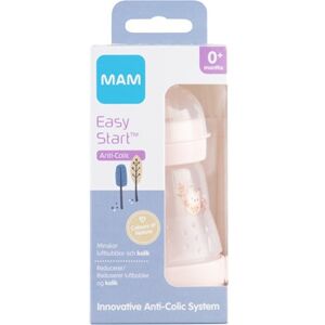 MAM sutteflaske - MAM Anti-Colic Sutteflaske Pink 160 ml 1 stk Anti kolik sutteflaske