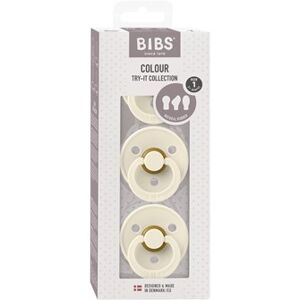 BIBS Try-it Colour 3 PACK Ivory 3 stk