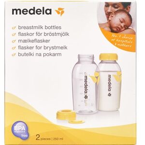 Medela Sutteflaske - Medela sutteflaske 250 ml Medicinsk udstyr 2 stk