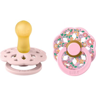 BIBS x Liberty Pacifier Boheme 2 PACK Oscar Meadow Latex Size 2 Blossom Mix 2 stk BIBS x Liberty Pacifier Boheme 2 PACK Oscar Meadow Latex Size 2 Blossom Mix 2 stk