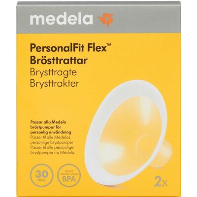Medela PersonalFit Flex Brysttragt 30 mm Medicinsk udstyr 2 stk Medela PersonalFit Flex Brysttragt 30 mm Medicinsk udstyr 2 stk