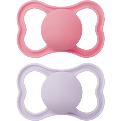 MAM Air 6-16m Rosa Silikone Sut - Babyprodukt MAM Air 6-16m Rosa Silikone Sut - Babyprodukt