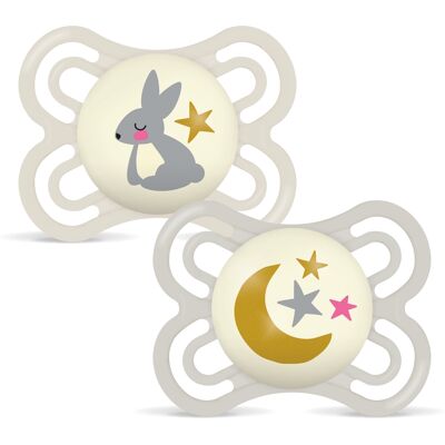 MAM Perfect Night Silk 0-6m 2p Box V Neutral 2 stk MAM Perfect Night Silk 0-6m 2p Box V Neutral 2 stk