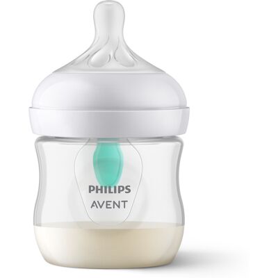 Philips Avent Natural Response Sutteflaske med AirFree-ventil 0M+ 125 ml Philips Avent Natural Response Sutteflaske med AirFree-ventil 0M+ 125 ml