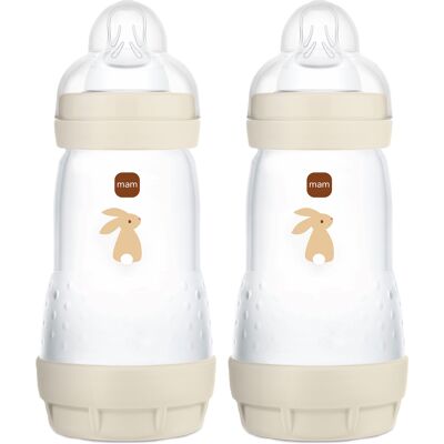 MAM Easy Start Anti-Colic 260ml 2p Neutral 2 stk MAM Easy Start Anti-Colic 260ml 2p Neutral 2 stk