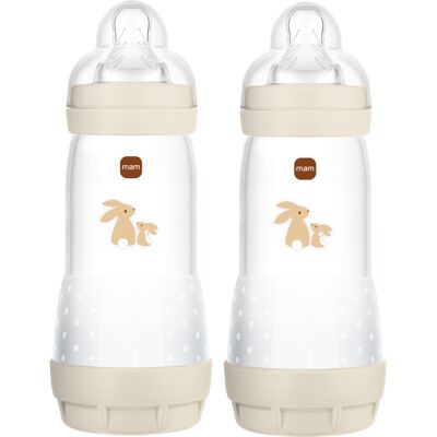 MAM Easy Start Anti-Colic 320ml 2p Neutral 2 stk MAM Easy Start Anti-Colic 320ml 2p Neutral 2 stk