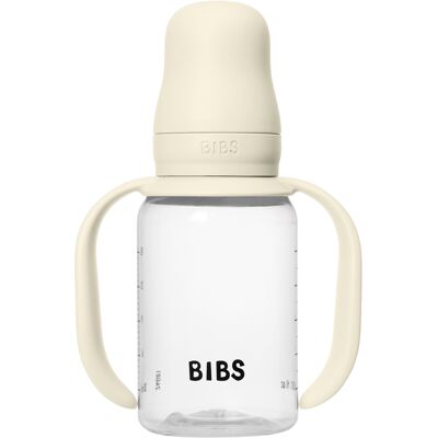 BIBS Baby Sippy Bottle Spout Silicone 1 pack 150 ml Ivory 1 stk BIBS Baby Sippy Bottle Spout Silicone 1 pack 150 ml Ivory 1 stk
