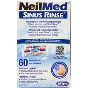 Neilmed sinus rinse refill Medicinsk udstyr 60 poserst