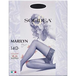 Solidea Lår Marilyn 140 Sheer Sort Medium Medicinsk udstyr 1 stk