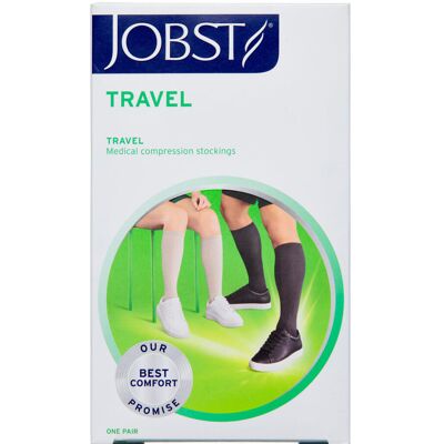 Jobst Travel Kompressionsstrømpe Black str. S Medicinsk udstyr 1 par Jobst Travel Kompressionsstrømpe Black str. S Medicinsk udstyr 1 par