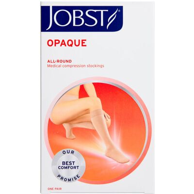 Jobst Opaque Kompressionsstrømpe Black str. L Medicinsk udstyr 1 stk Jobst Opaque Kompressionsstrømpe Black str. L Medicinsk udstyr 1 stk