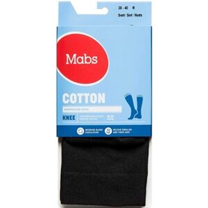 Mabs Cotton Knee Black Medium Medicinsk udstyr 1 stk