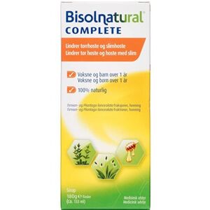 Bisolnatural complete sirup Medicinsk udstyr 133 ml