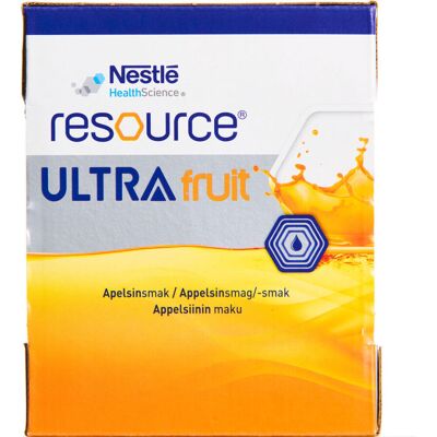 Resource Ultra Fruit Appelsin 4 x 200 ml Resource Ultra Fruit Appelsin 4 x 200 ml