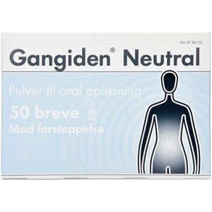 sandoz Gangiden Neutral 50 stk Pulver til oral opløsning - Afføringsmiddel