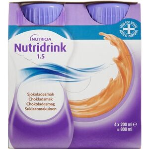 Nutridrink Chokolade 4 x 200 ml
