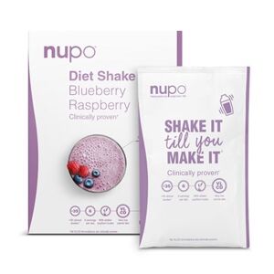 Nupo Diet Shake Blueberry 12 breve