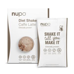 Nupo Diet Shake Caffe Latte 12 breve