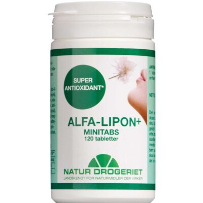 Drogeriet A/S Alfa-Lipon+ Minitabs - Vitamin C - Antioxidant Kosttilskud Drogeriet A/S Alfa-Lipon+ Minitabs - Vitamin C - Antioxidant Kosttilskud