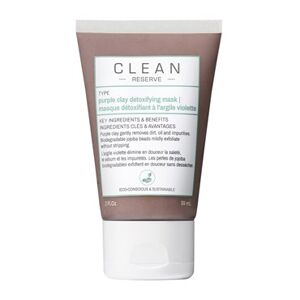 Clean Reserve Purple Clay Detoxifying Face Mask 59 ml 59 ml - Ansigtsmasker - Hudpleje