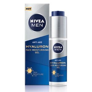 NIVEA Men Hyaluron Face gel 50 ml - Ansigtscreme - Hudpleje