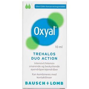 Oxyal Trehalod Duo Action Medicinsk udstyr 10 ml - Øjendråber- Produkter til øjnene