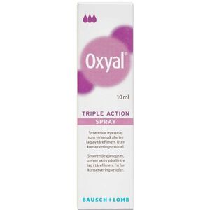 Oxyal Triple Action Spray Medicinsk udstyr 10 ml - Øjendråber- Produkter til øjnene