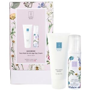 Raunsborg Gaveæske - Anti-age Day Cream 50 ml & Face Wash 100 ml 50 ml + 100 ml - Ansigtscreme - Hudpleje