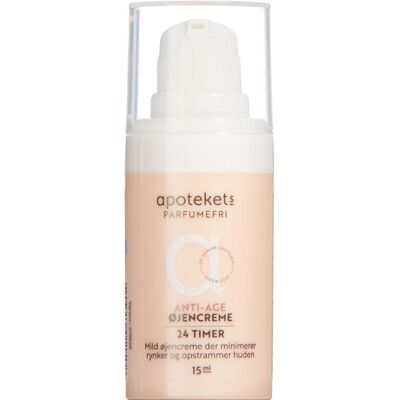 Apotekets Anti-Age Øjencreme 15 ml - Øjenpleje - Fugtighedsbevarende og Opstrammende Apotekets Anti-Age Øjencreme 15 ml - Øjenpleje - Fugtighedsbevarende og Opstrammende