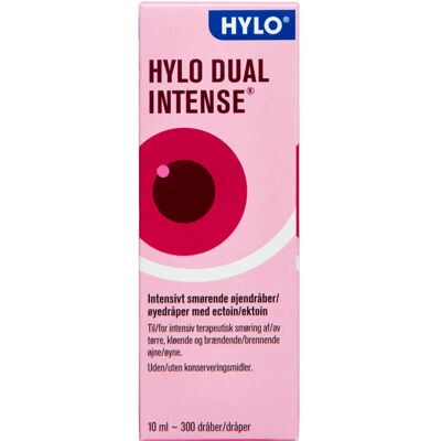 Hylo Dual Intense Medicinsk udstyr 10 ml Hylo Dual Intense Medicinsk udstyr 10 ml