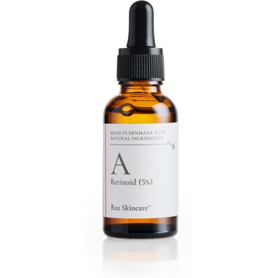 Raz Skincare A-Retinoid 5% Serum 30 ml - Hudplejeserum Raz Skincare A-Retinoid 5% Serum 30 ml - Hudplejeserum