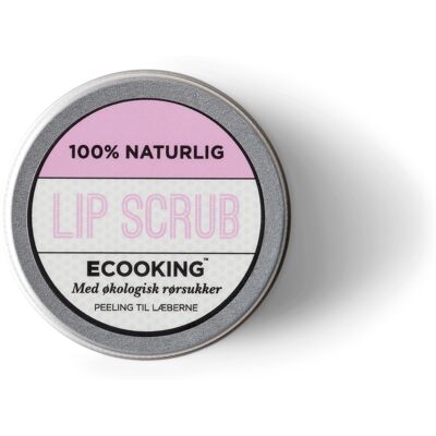 Ecooking Lip Scrub - Naturlig, Vegansk, 30ml - Læbepflege Ecooking Lip Scrub - Naturlig, Vegansk, 30ml - Læbepflege