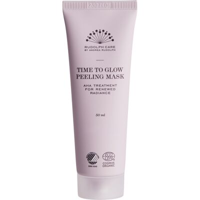 Rudolph Care Time To Glow Peeling Mask - Fornyende ansigtsmaske - Organisk Vegansk Rudolph Care Time To Glow Peeling Mask - Fornyende ansigtsmaske - Organisk Vegansk