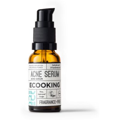 Ecooking Akne Serum - Duftfrit - Daglig hudpleje Ecooking Akne Serum - Duftfrit - Daglig hudpleje