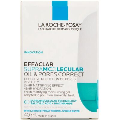 La Roche-Posay Effaclar Supramolecular Oil & Pores Mattifying Gel Cream 40 ml La Roche-Posay Effaclar Supramolecular Oil & Pores Mattifying Gel Cream 40 ml