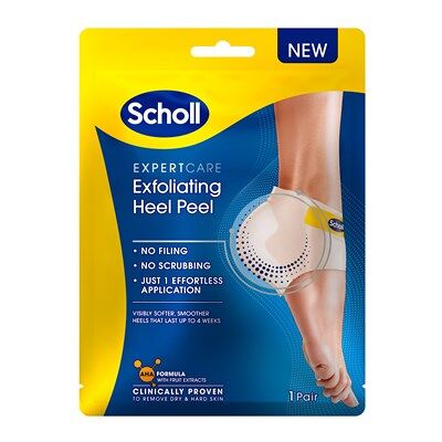 Scholl Exfoliating Heel Mask - Fodpleje - Silkeagtige Hæler Scholl Exfoliating Heel Mask - Fodpleje - Silkeagtige Hæler