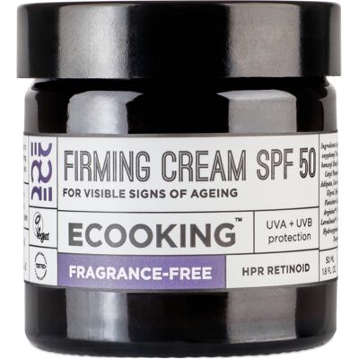 ECOOKING Firming Cream SPF 50 Fragrance-Free 50 ml ECOOKING Firming Cream SPF 50 Fragrance-Free 50 ml