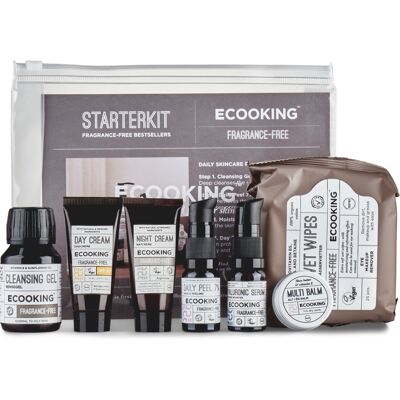 ECOOKING Starterkit Skincare Fragrance Free w/Wet Wipes 105 ml ECOOKING Starterkit Skincare Fragrance Free w/Wet Wipes 105 ml