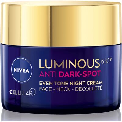 Nivea Natcreme med Luminous 630 - Modermærker - Alle hudtyper Nivea Natcreme med Luminous 630 - Modermærker - Alle hudtyper