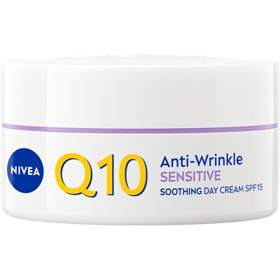Nivea Q10 Power Anti-rynke sensitiv dagcreme SPF15 - Dagcreme Nivea Q10 Power Anti-rynke sensitiv dagcreme SPF15 - Dagcreme