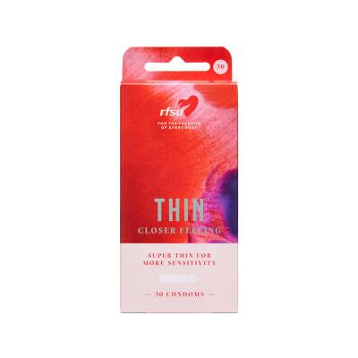 RFSU Thin Kondomer Medicinsk udstyr 30 stk RFSU Thin Kondomer Medicinsk udstyr 30 stk