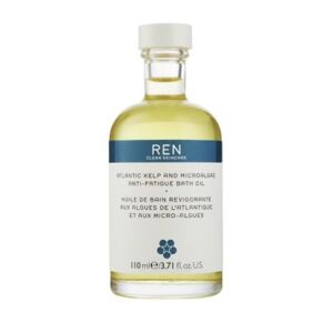 Ren Atlantic Kelp And Microalgae Anti-fatigue Bath Oil 110 Ml Ren Clean Skincare - Hudpleje